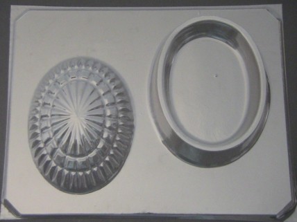 1014 Oval Pour Box Chocolate Candy Mold